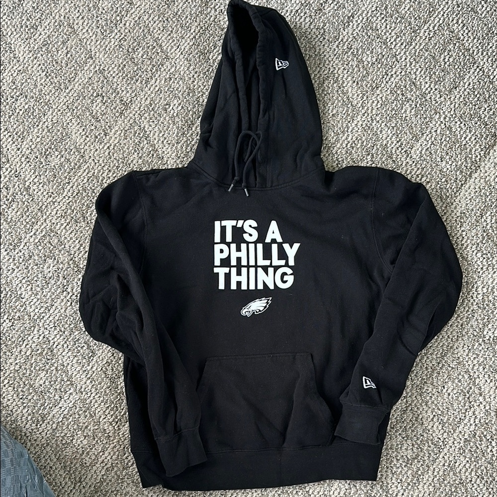 It’s a Philly thing Philadelphia Eagles playoff hoodie new era brand black